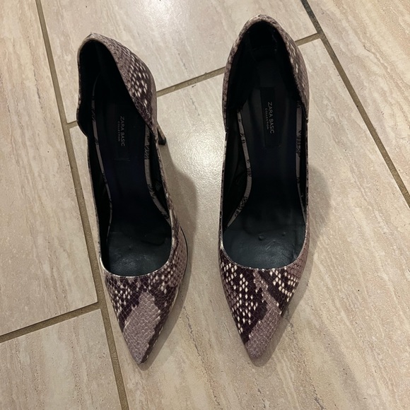 ZARA snake print pumps - Picture 2 of 5